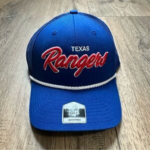 NEW!! Texas Rangers Blue Cap, MLB Genuine Merchandise, SnapBack, Adjustible